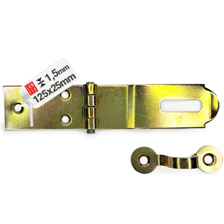 WRZ0 Wrzeciądz 125x25x1,5 zaczep komplet (1kpl)