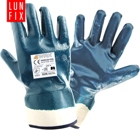 Rękawice olejoodp. grube nitryl 10-XL (1szt.)