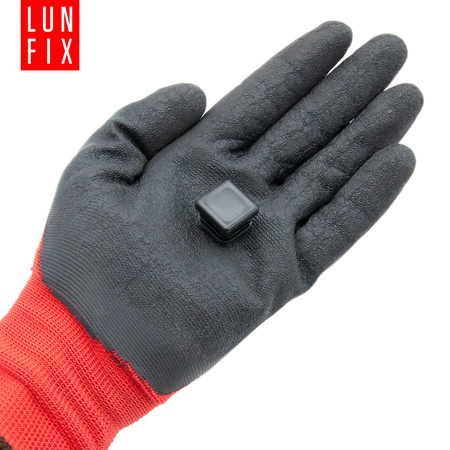 Zaślepka kwadrat czarna ZK 30x30/CZ (10 szt.)