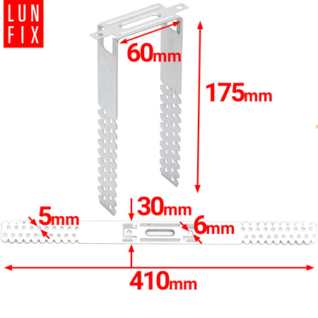 Wieszak płaski 60/175 0,8 mm (100szt)
