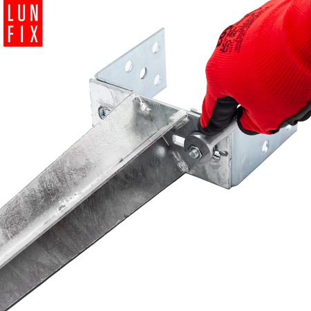 Podstawa słupa wbijana regulowana kotwa 0-170x700mm