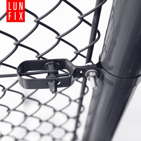 Naciąg do siatki 90mm ocynkowany grafitowy RAL7016