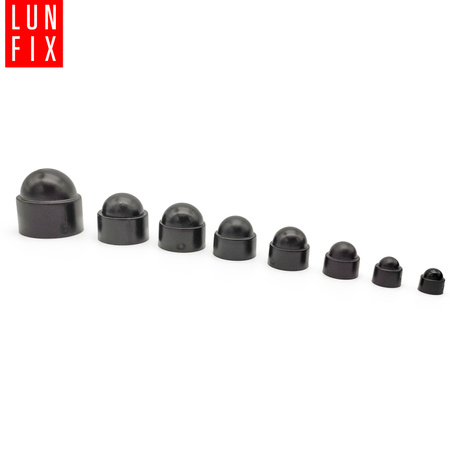 245 el. zestaw maskownic czarnych M5-M20 + organizer