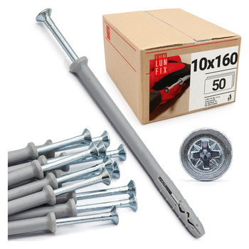 Kołki stożkowe szybkiego montażu 10x160 (50 szt.)