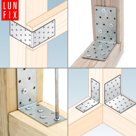 Kątownik montażowy 80x80x40 2mm