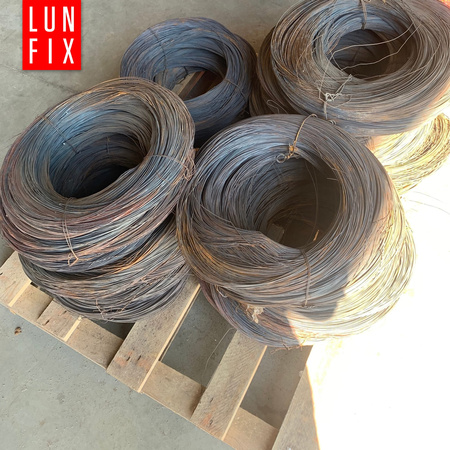 Drut wiązałkowy czarny żarzony (miękki) 1.2mm 25kg