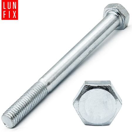 Śruba sześciokątna M12x110 ocynk DIN 931 klasa 8.8 półgwint 1kg