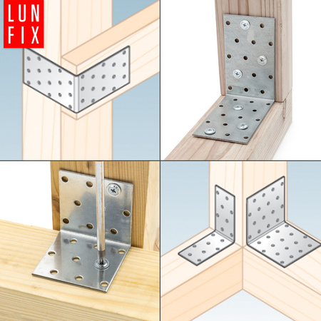 KM13 katownik montazowy 80x80x80x2,0 (20 szt.)