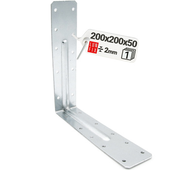 Kątownik z przetłoczeniem KPL7 lekki 200x200x50x2,0 1szt.