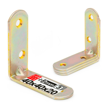 Kątownik meblowy 30x30x16x1,5 KR3 4szt.