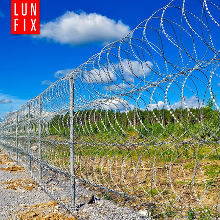 Drut Concertina 400mm/3 zasiek 8mb (1rol)