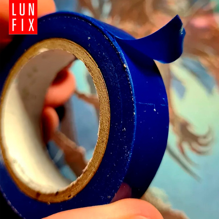 Taśma izolacyjna PVC niebieska 15mm 10m 10szt.