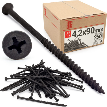 Wkret 010 do plyt g-k drew 4,2x090 (250 szt)