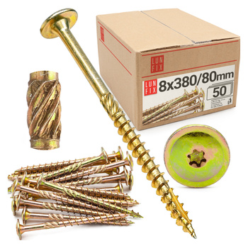 Wkret cies talerzowy 08x380/80 T40 50szt