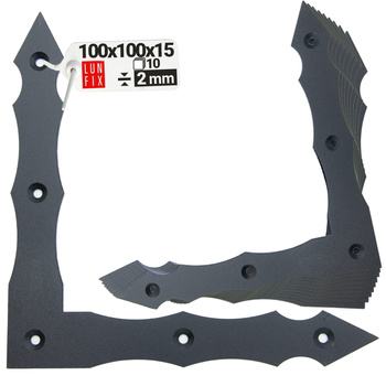 Narożnik ozdobny okienny 100x100x15x2mm 10szt.