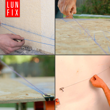 Sznur traserski czerwona kreda 848559 (1szt.)