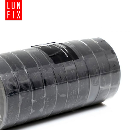 Taśma izolacyjna PVC czarna 19mm 20m 10szt.