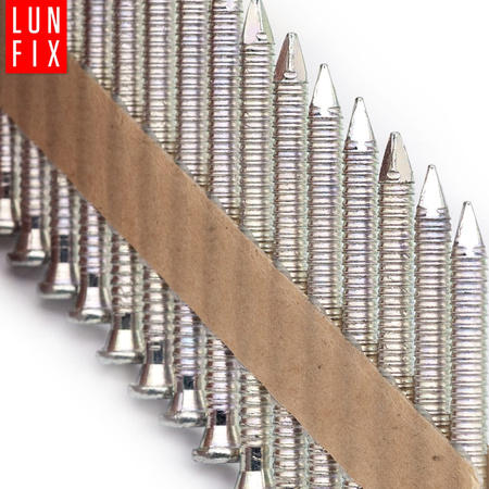 Gwoździe do gwoździarki 40mm 4x40 1,5 cala ANCHOR na papierze ocynkowane 1100szt.