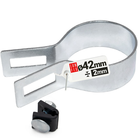 Obejma fi42 koncowa OCYNK komplet (1kpl.)