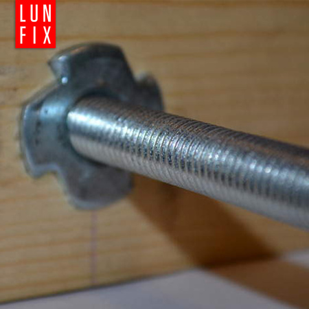 Nakrętka kłowa M6x9mm pazurkowa ocynkowana 50szt.