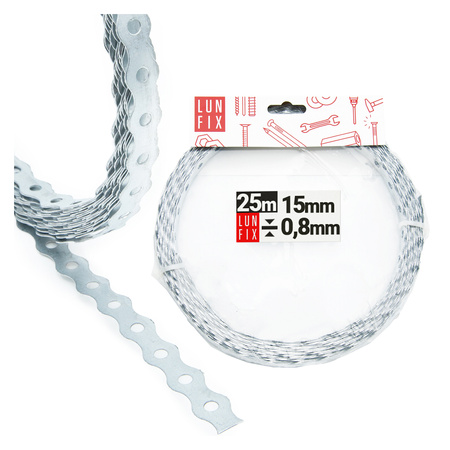 Taśma montażowa 15x0,8 TM15 opak. 25mb