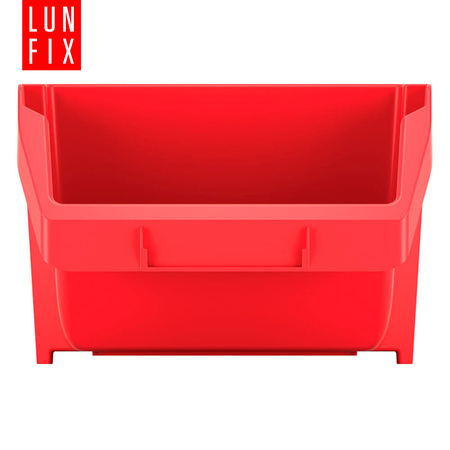 Kuweta warsztatowa czerwona 295x198x133 (10szt.)