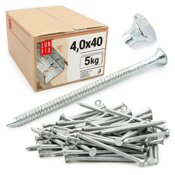 Gwoździe anchor 4,0*40 ocynk (5kg)