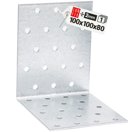 KM16 katownik montazowy 100x100x80x2,0 (1szt.)