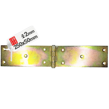 Zawias budowlany 250x50x2,0 mm prosty ocynkowany ZB25 1szt.