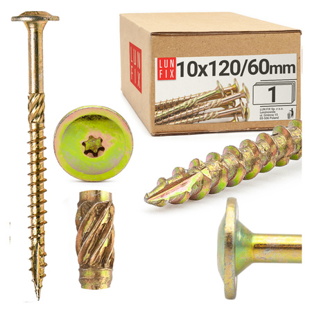 Wkret cies talerzowy 10x120/60 T40 1szt