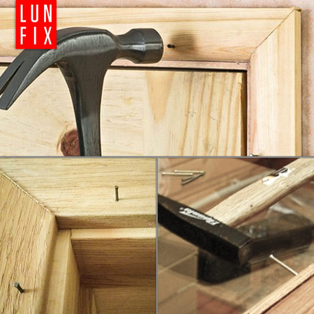 Gwoździe stolarskie 1,8x50mm żółte ocynkowane DIN1152 100g