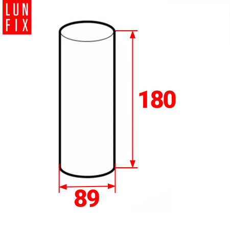 Wbijak do podstawy słupa 180x89 mm 1szt.