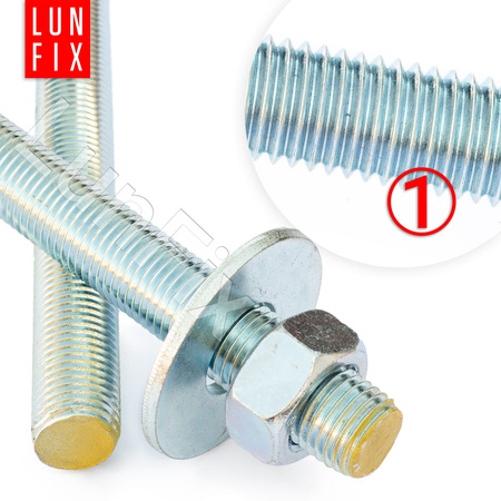 Pręt gwint. 8.8 ocynk 2m M16x2000 (1szt.)