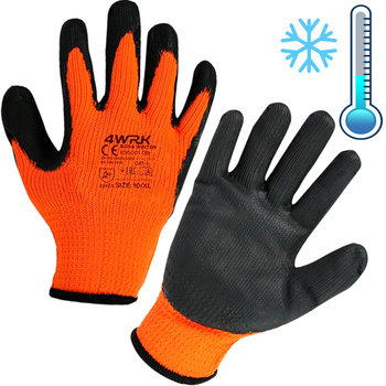 Rękawice robocze zimowe baw. latex 9-L (1szt.)