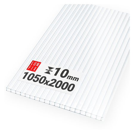 Poliwęglan komor 10*2100*6000=>1050x2000 (1szt.)