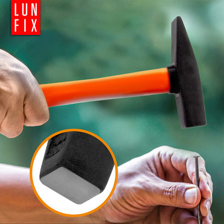 Młotek ślusarski 1000g 1kg budowlany z trzonkiem z włókna szklanego