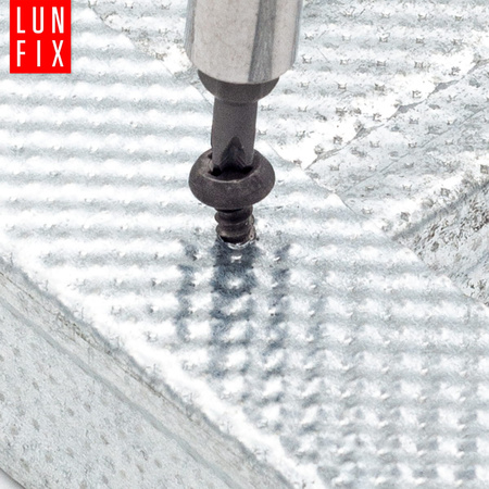 Wkręty samowiercące 3,5x9,5mm do metalu fosfatowane 1000szt.