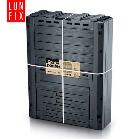 Kompostownik 280l COMPOGREEN antracyt (1szt.)