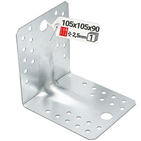 KP2 katownik z przetlocz. 105x105x90x2,5 1szt.