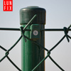 Słupek okrągły ogrodzeniowy zielony fi 42,4mm 1,3m