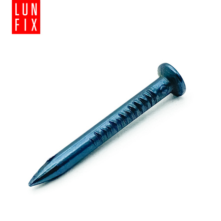 Gwoździe utwardzane 2x20mm niebieszczone 100szt.