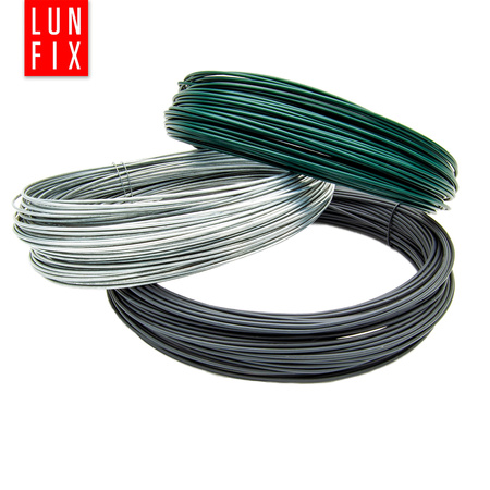 Drut naciągowy do siatki 3.6mm zielony ocynkowany powlekany PCV 50mb