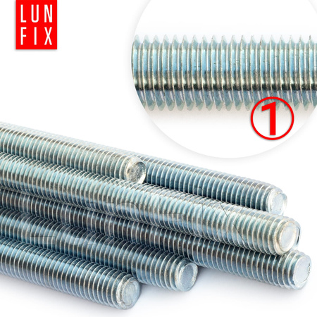 Pręt gwint. 4.8 ocynk ZTW 2m M12x2000 (10 szt.)