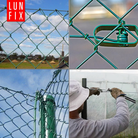 Drut ocynk PCV d/3,1 mm 100m zielony (1rol.)