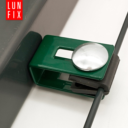 Uchwyt uniwersalny do panela zielony UU40 KOMPLET