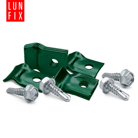 Uniw. przelotka słupek 5,5x19 ziel 100kpl (1op)