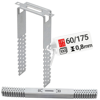 Wieszak płaski ES 60/175 profil CD60 płyta G-K 100szt.