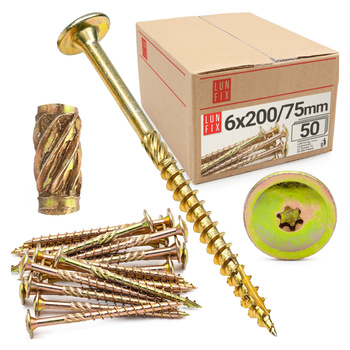 Wkret cies talerzowy 06x200/75 T30 50szt