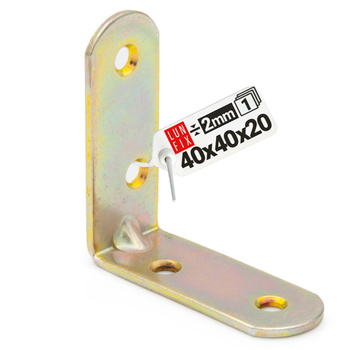 Kątownik meblowy 40x40x20x2 KR4 1szt.