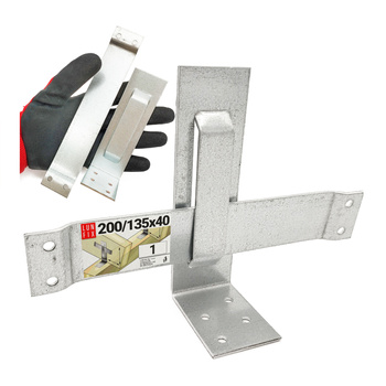 Kątownik przesuwny do domu z bali 200x135 1szt.